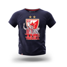 BC Red Star T-shirt The Triple Navy blue