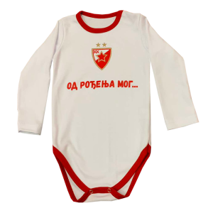 KK Crvena Zvezda bebi bodi dugi rukav