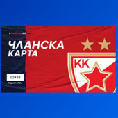 Članska karta KK Crvena Zvezda 2021/2022