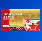 Premium članska karta KK Crvena Zvezda 2021/2022