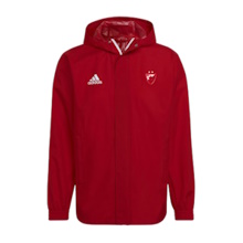 BC Red Star Adidas hoodie red KKCZ
