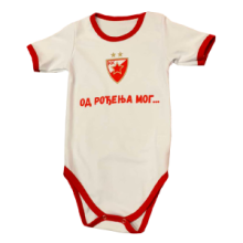 BC Red Star baby body short sleeve 