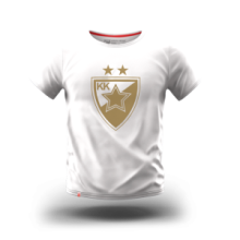 BC Red Star T-shirt Coat of arms 2 - white