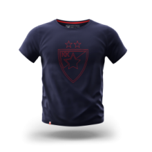 BC Red Star T-shirt coat of arms - navy blue