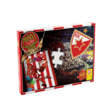 BC Red Star Puzzle 48 parts + coloring book