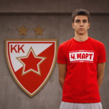 KK Crvena Zvezda majica 4.Mart